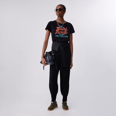 T-shirt avec imprimé LIU JO
