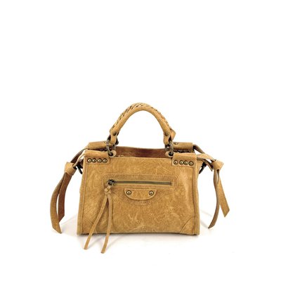 Mini-sac en cuir brossé POCKY OH MY BAG