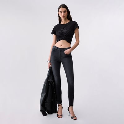 T-shirt avec strass LIU JO