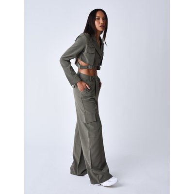Pantalon tailleur style cargo PROJECT X