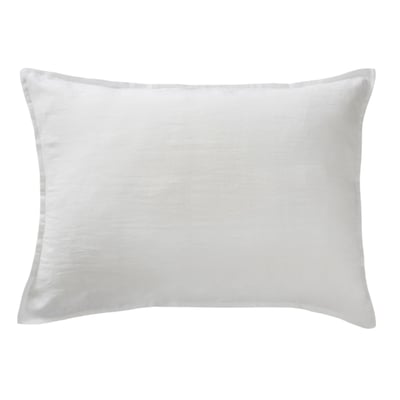 Taie oreiller Lin lave Soline 60 x 60 cm ardoise EDEN