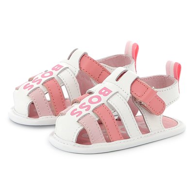 Sandales fermeture par bandes auto aggripantes ées BOSS KIDSWEAR