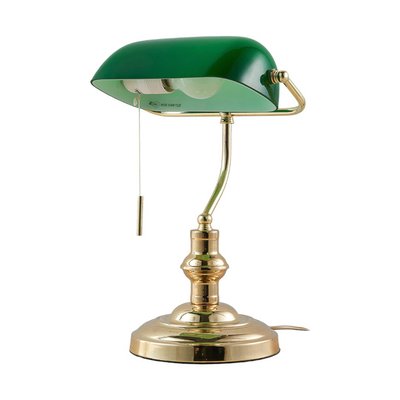 Lampe à poser en métal antique, Milenka LINDBY
