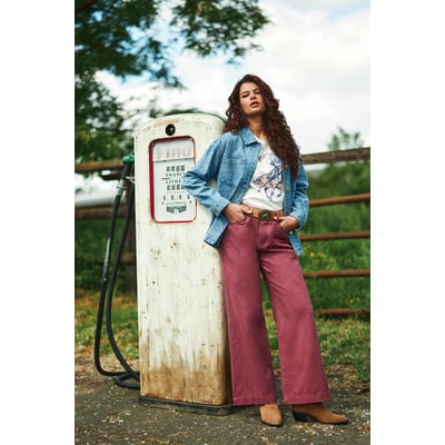 Pantalon large uni PATLANTY LA PETITE ETOILE