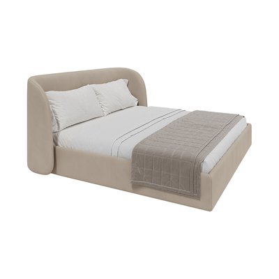 Кровать двуспальная из массива березы, 200 см SO'HOME