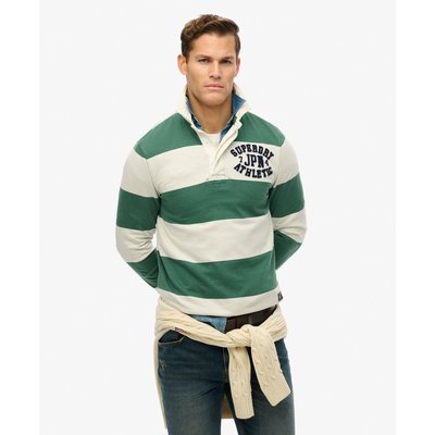 T-shirt de rugby à manches longues Vintage Athletic SUPERDRY