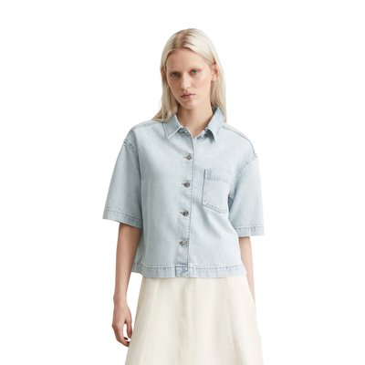 Chemise en jean relaxed en mélange Lyocell-Organic-Cotton MARC O'POLO