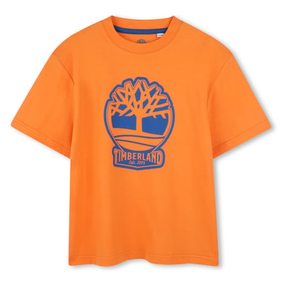 T-shirt bicolore avec logo TIMBERLAND