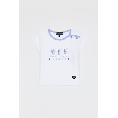 T-shirt imprimé en coton léger BABY ARMOR-LUX