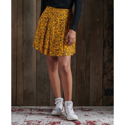 Jupe patineuse dorée outlet