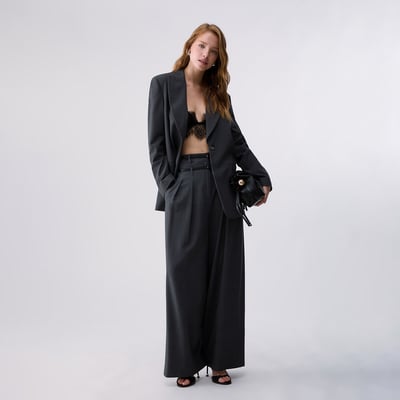 Pantalon flare en flanelle LIU JO
