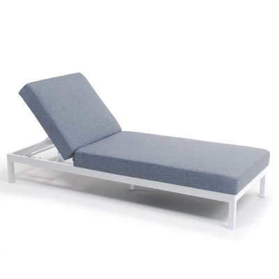 Bain de soleil en aluminium avec coussin, GALAPAGOS OVIALA