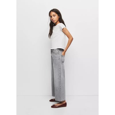 Jean style jupe-culotte clouté MANGO KIDS