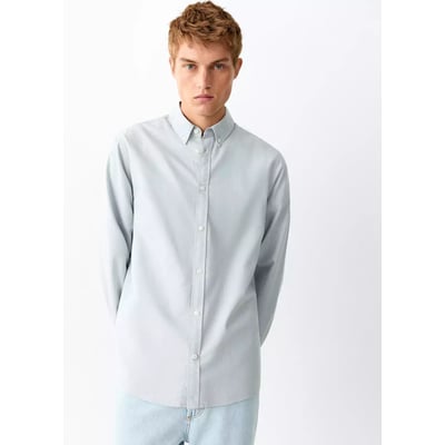 Chemise oxford en coton MANGO TEEN