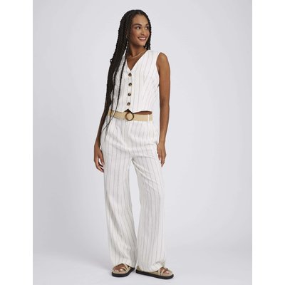 Pantalon blanc fluide shop