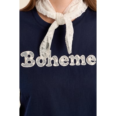 T-shirt ""Bohème"" avec bandana MOLLY BRACKEN
