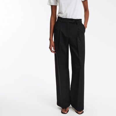 Pantalon large à pinces, en polyviscose LA REDOUTE COLLECTIONS