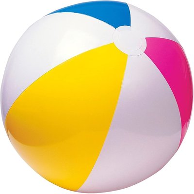Ballon de plage "Glossy" 61 cm INTEX
