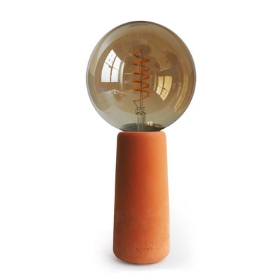 Lampe à poser béton ampoule style Edison - PHARE GONE'S