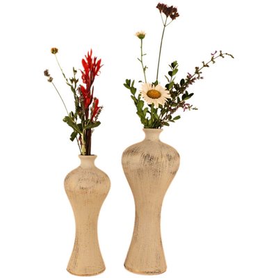Vase en céramique Body (Lot de 2) HANAH HOME
