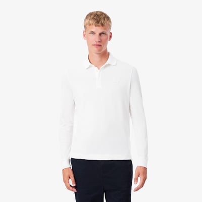 Polo Paris regular fit en Piqué stretch LACOSTE