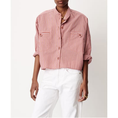 Chemise rayée manches longues, ORREGIA SESSUN