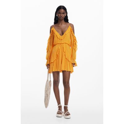 Robe mini à volants DESIGUAL