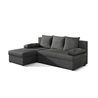Canapé d'Angle Convertible en Tissu 4 places - NUMANCIA LISA DESIGN