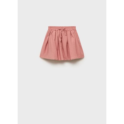 Jupe en lin taille élastique MANGO KIDS