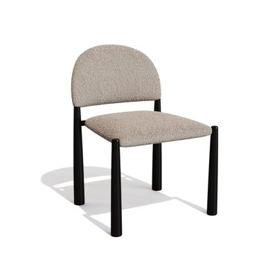 Chaise en tissu bouclette MILO SIA HOME