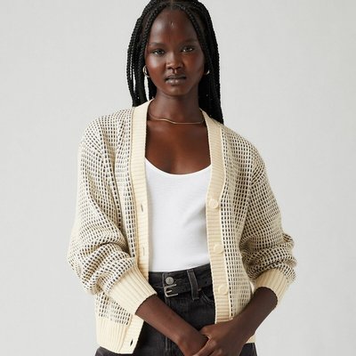 Chaqueta de punto abotonada, cuello de pico LEVI'S