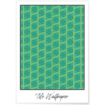 Affiche Tile Wallpaper L'AFFICHERIE