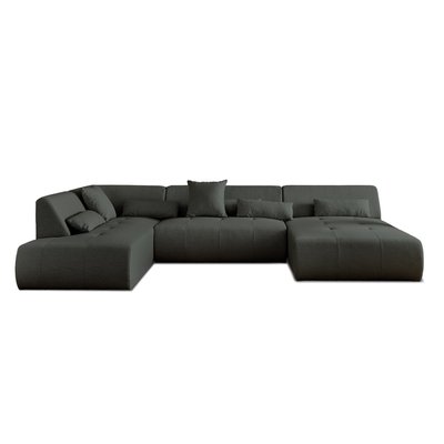 Canapé Panoramique Tissu 7 places - ONYX LISA DESIGN