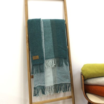 Plaid laine & autres fibres QUADRATO GARNIER-THIEBAUT