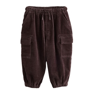Pantalon cargo en velours côtelé NEXT
