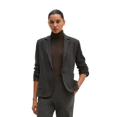 Blazer en jersey, coupe classique aspect laine MARC O'POLO