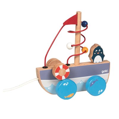 Bateau à tirer avec circuit de motricité GOKI