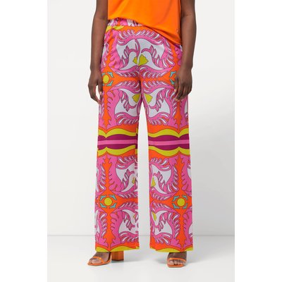 Pantalon slinky en jersey piqué. Jambe large ULLA POPKEN