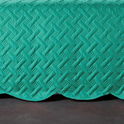 Couverture molletonné surpiquage graphique LINDER