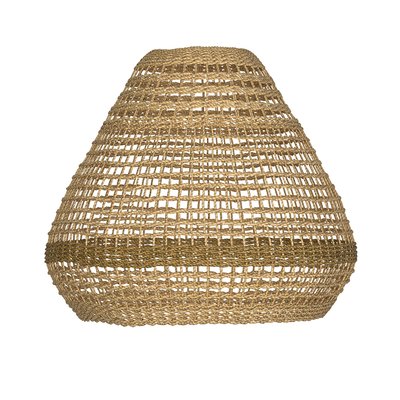 Abat-jour en feuille de palmier et posidonie ∅ 28cm - BIGA RENDEZ-VOUS DÉCO