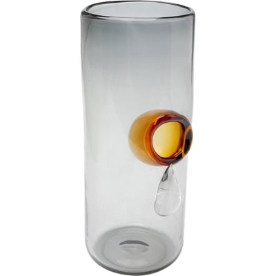 Vase en verre 38cm, DRIP KARE DESIGN