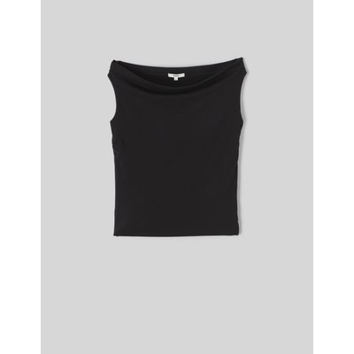 T-shirt à fronces col bardot BZB