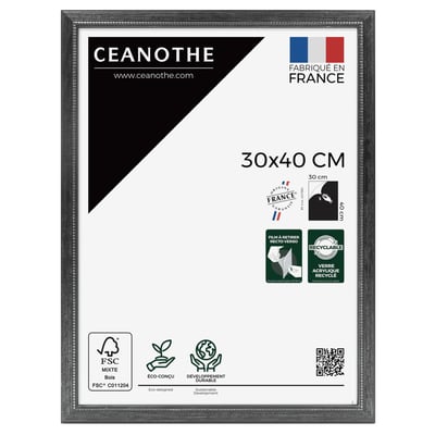 Cadre Photo En Bois Massif Fsc PERLE CEANOTHE