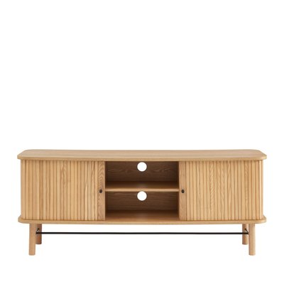 Meuble TV 2 portes 2 niches en bois L150cm - MATI DRAWER