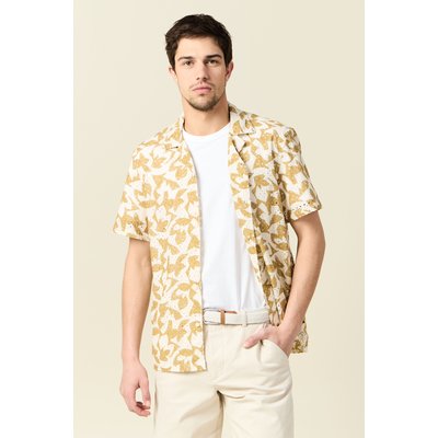 Chemise manches courtes brodée BONOBO