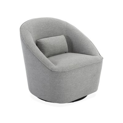 Fauteuil pivotant 360 avec coussin tissu LANA SWEEEK