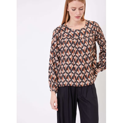 Blouse fluide imprimée MAEVA PRINCESSE NOMADE