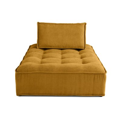 Module d'assise en Velours texturé  - MARISOL LISA DESIGN