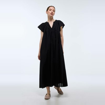 Robe midi unie en coton BIO GOTS MONOPRIX