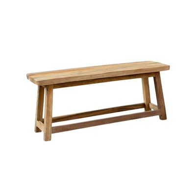 Petit banc en bois recyclé EURYDICE MADE IN MEUBLES 